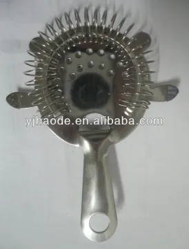Stainless Steel 4 Prong Cocktail Coffee Bar Strainer