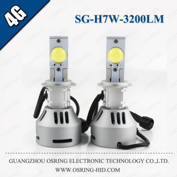 OSRING New style 3500lumen CE Rosh certification 12v 4S led headlight h7