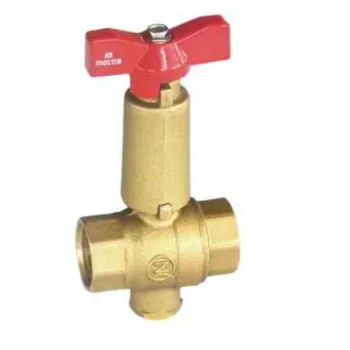 1/2\'\'-1\' \'FxF Full Port Water Ball Valve with ACS Approved, Al T Handl