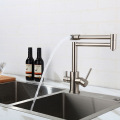 360° turn collapsible direct dual handle drinking faucet