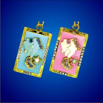 Fish Jewelry Key Chain USB Flash Drive