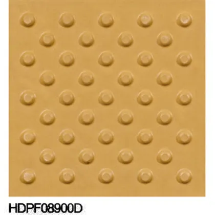 yellow glazed ceramic floor tactile tile pedestrian paving tiles