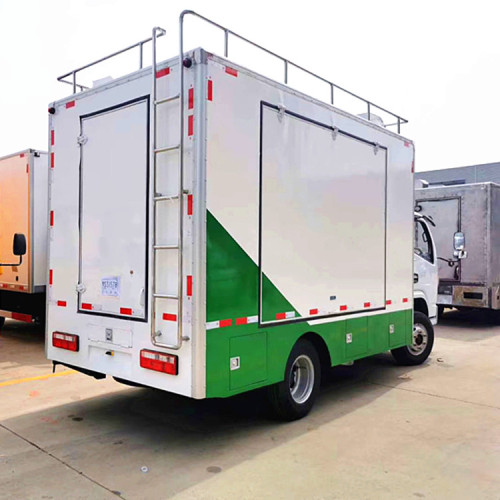 Dongfeng Mobile Kitchen Fast Food Prosing Truck