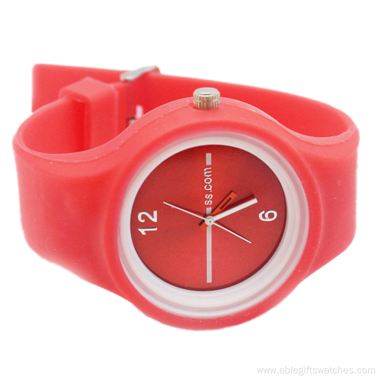 Kid Quartz Waterproof Watch Fasion Silicone Colorful