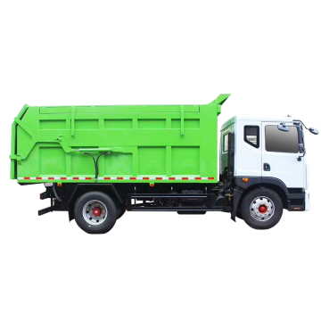 Penyelesaian Pengubahsuaian: Menggabungkan trak dump 4x2 dengan kapasiti sampah 16 meter padu dan lampiran sayap di China