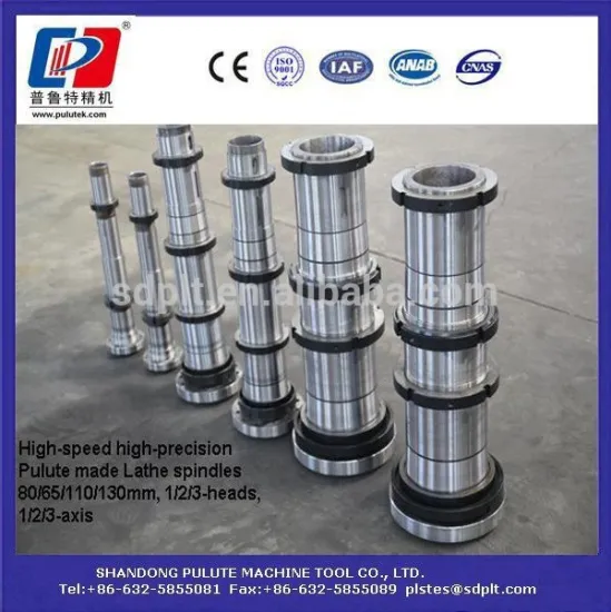 Lathe spindle 65mm high speed high precision 3000rpm 3-heads 2-axis Y-axis linear