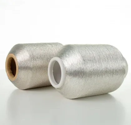 Cross stitch metallic thread