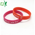 Arrows Shape Print Bracelet Custom Brand Silicone Wristbands