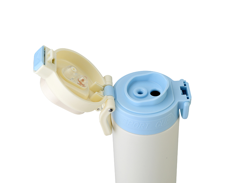 push button water bottle lid details