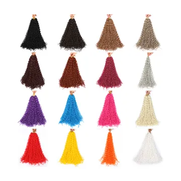 Zizi Crochet Box Braids Twist Synthetic Braiding Hair Extensions Micro 3 Strands Zizi Crochet Hair Crochet Braids Extensions