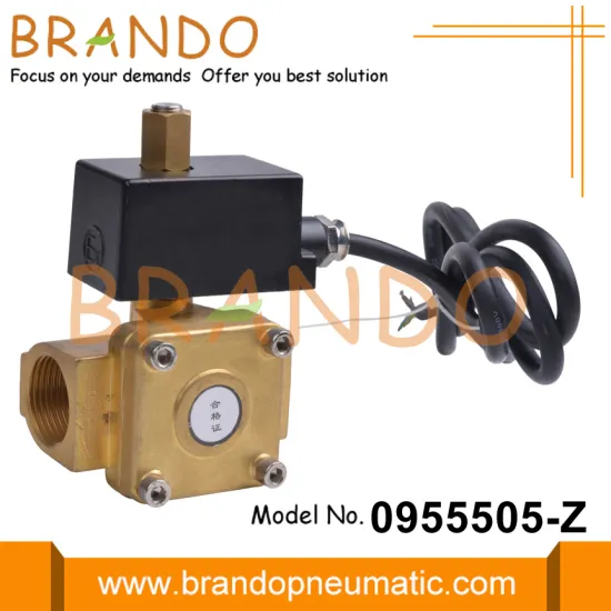 1'' Explosion-Proof Normally Open Solenoid Valve 24VDC 220VAC