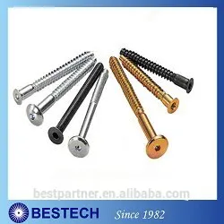 Customized Steel Furniture Screws Connecting Screw Bolt,confirmat screw,male and female bolt