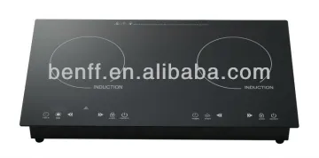 2014 Best quality! touch control 4 digital display 2 burners induction stove
