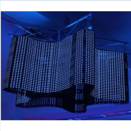 Flexible Curtain LED display stage usage