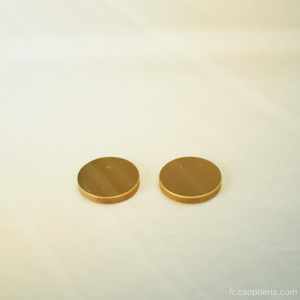 Miroir Plat Protected Gold BK7 de 12,7 mm de diamètre