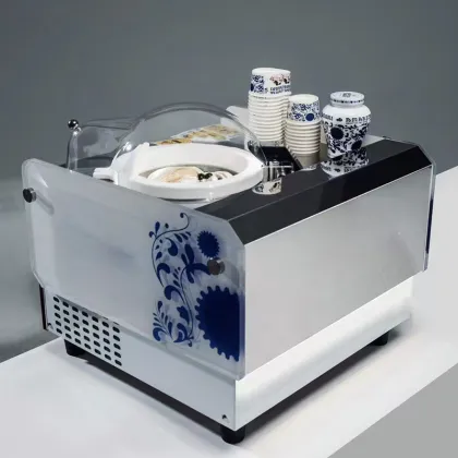 Famous Freshnow Cafe Fabbri Certified Gelato Pozzetti Display Maker