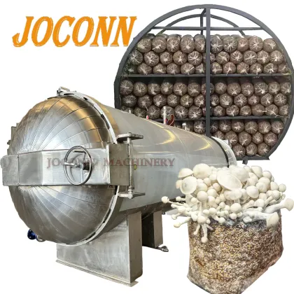 Steam Mushroom Substrate Sterilization Equipment: Spawn Bags Autoclave for Mushroom Grow Bags