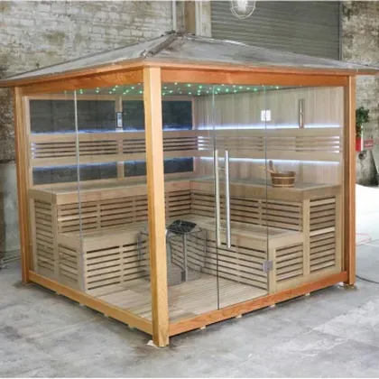 Cottage Outdoor Sauna Room