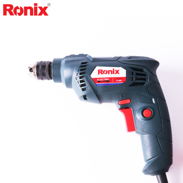 ronix portable adjustable speed power tools electric drill 6.5mm 2106B
Electric Drill 6.5mm– model 2106B
 