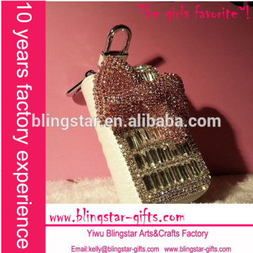 hot selling butterfly bling key bag