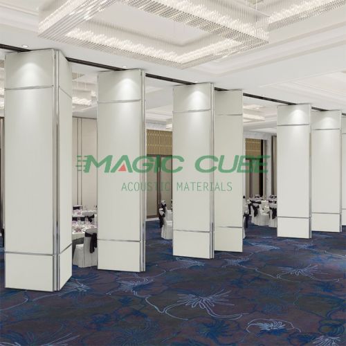 Soundproof and decorative movable walls partitions