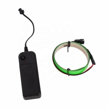 Electroluminescent Tape or EL Wire Tape Panel: Brightening Up with 3V AA Battery and Inverter