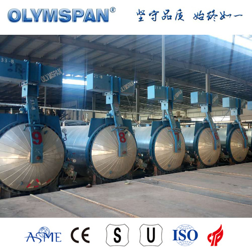 Autoclave à ciment standard ASME