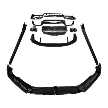 Bộ dụng cụ Aero Hiệp sĩ đen bóng cho BMW X3 G01 LCI Bodykit Nâng cấp