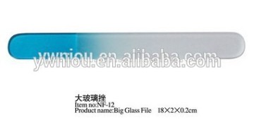big Durable Crystal glass nail file novelty nail file