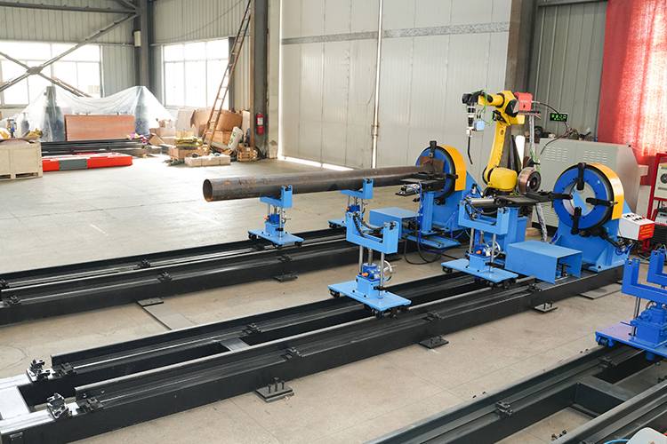 Flange welding machine