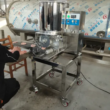 Automatic Metal Burger Press: Hamburger Steak Forming Machine