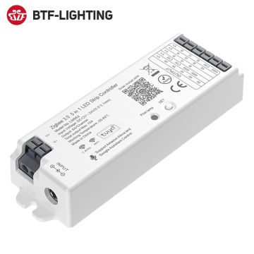 Philips Hue and Samsung Tuya Smart Life APP RGB CCT 5in1 Zigbee LED Controller