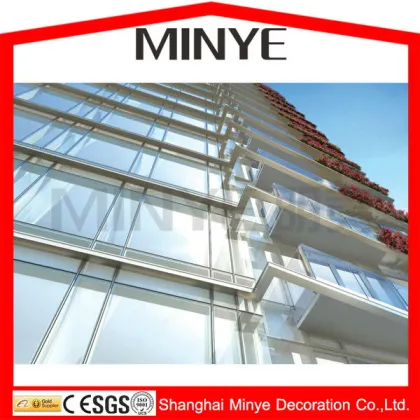 Glass curtain wall/curtain wall glass/curtain wall system