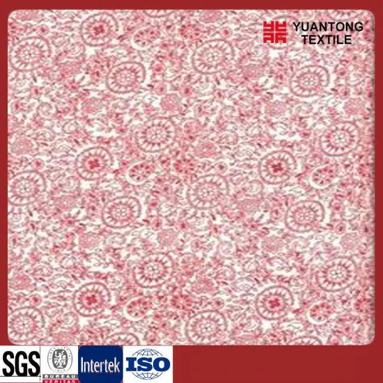 Polyester/Rayon 45*45 110*76 Printing Fabric for Bedding Sheet