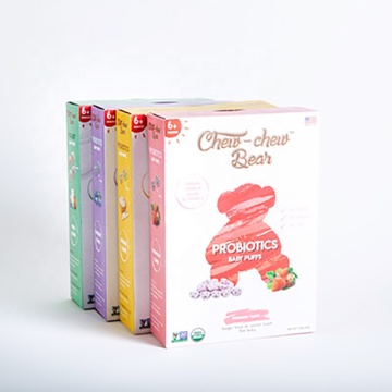 Customized Cookie Packaging Boxes - Paperboard Snack Boxes