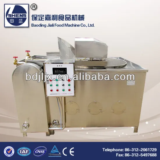 Industrial automatic nuts frying pan in China