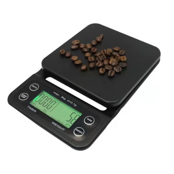 Portable Digital Coffee Scale with Timer for Drip Coffee Brewing