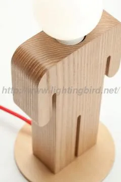 Children room Wooden Table Lamp