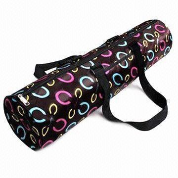 Durable Yoga Mat Bag, Customized Designs/Logo Printings are Welcome, Made of PVC Foam