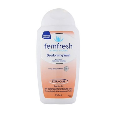 Femfresh Feminine Deodorising Wash Triple Action 250ml helps to protect it against irritation maintain a healthy pH-balance
