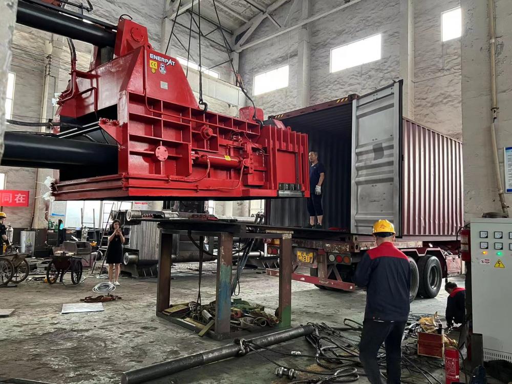 Alüminium ekstruziya yağı filtri hidravlik metal baler