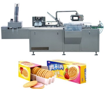 Honetop Food Chocolate Candy Biscuit Carton Packer Machine