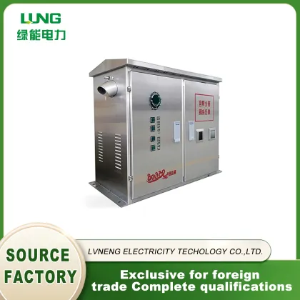 Low-Voltage Capacitor Cabinet for Voltage Stabilization