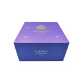 Логотип с золотой логотипом Purple Chocolate Paper Box