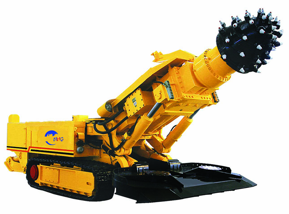 EBZ160D Underground Roadheader có khả năng cấp lớn