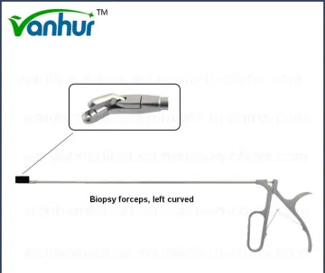 Sigmoidoscope&Rectoscopy Left Curved Biopsy Forceps