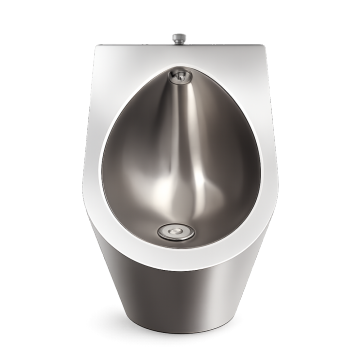 wall mounted stainless steel urinal