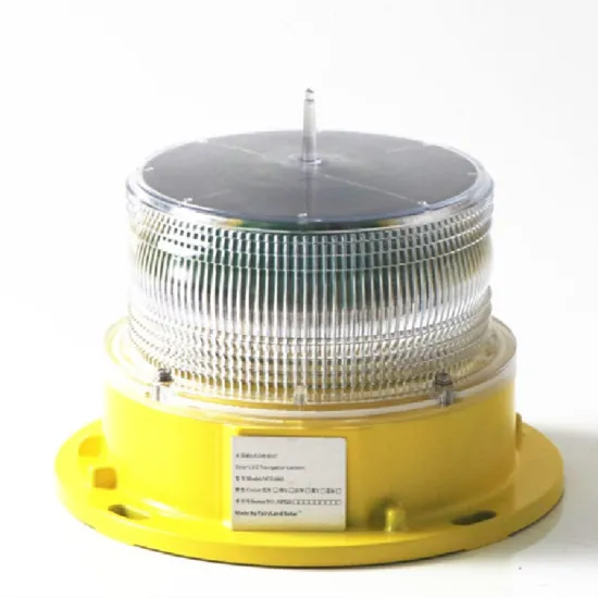 Single Solar-Powered LED Aviation Obstruction Light (Type A, Low Intensity)