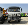 Beiben RHD 4x4 شاحنة مخصصة مثبتة XCMG 6.3T الرافعة المفصلية