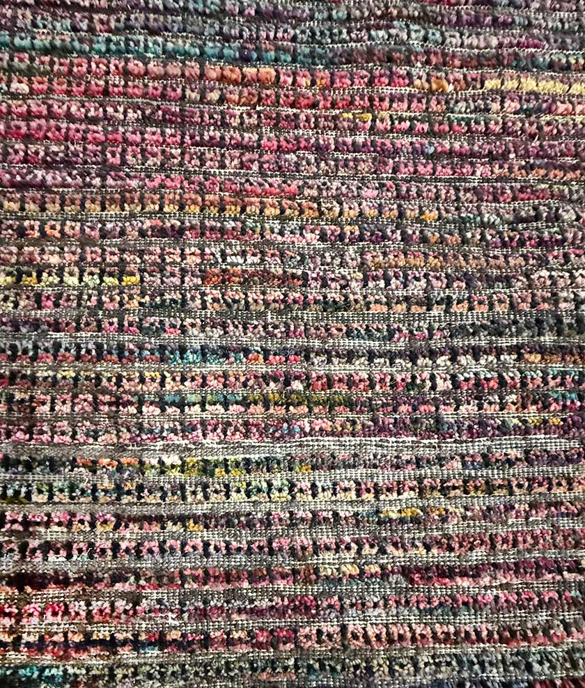 Flat-Weave Colorful Rug
